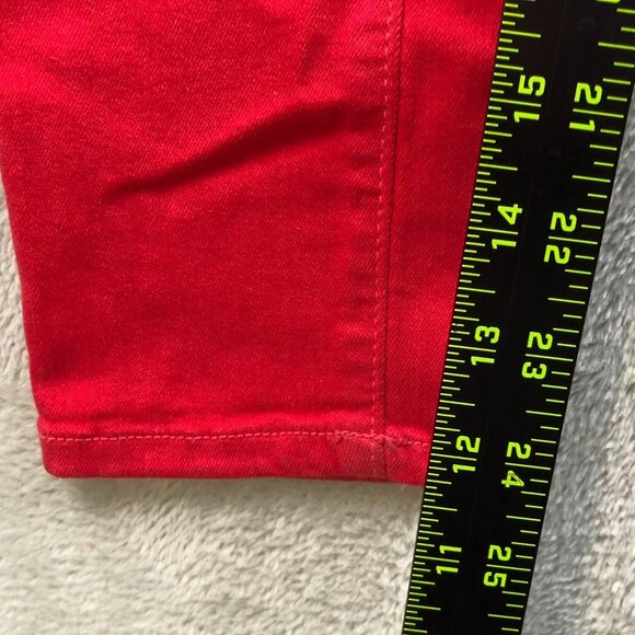 Lila Ryan Womens Pants Size 26P Lot Of Two Stretch Skinny Leg Casual Red Blue - Picture 5 of 14